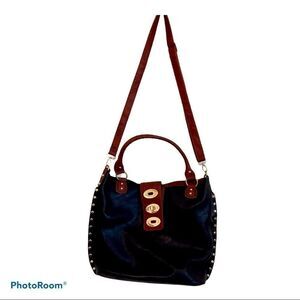 Victoria Elizabeth Dual Leather Purse‎